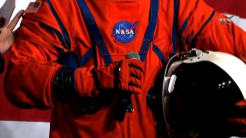 The orange Orion suit will provide thermal protection.