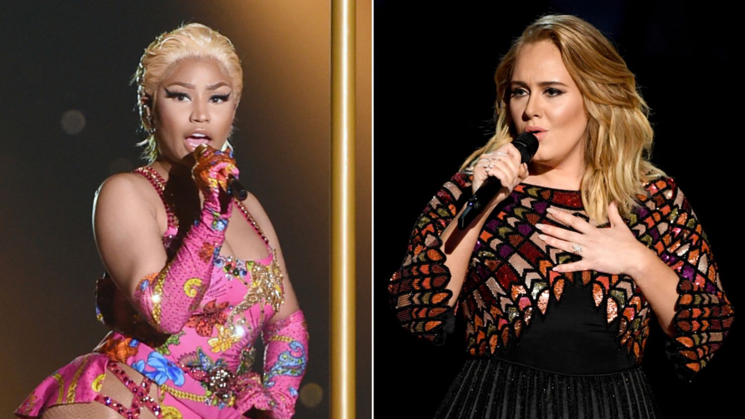 Nicki Minaj and Adele have teamed up on a new song.
