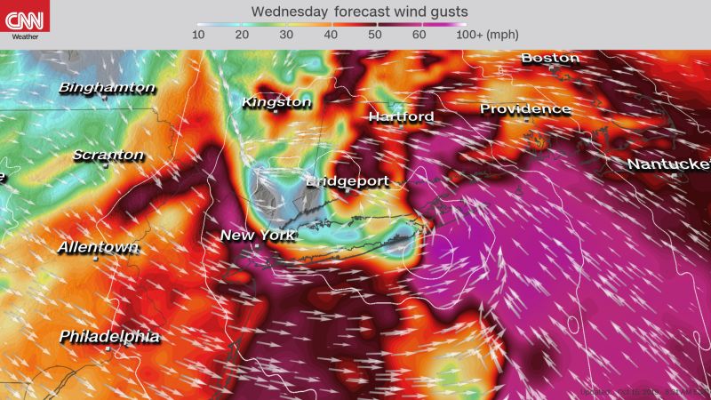 A Northeast Storm Is Intensifying Into A Bomb Cyclone, Forecasters Say ...