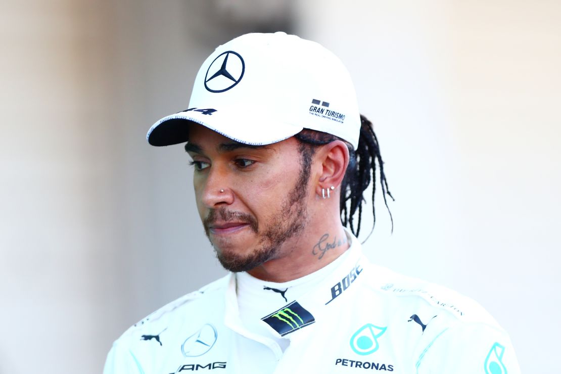 Lewis Hamilton urged people to go vegan in an Instagram post. 