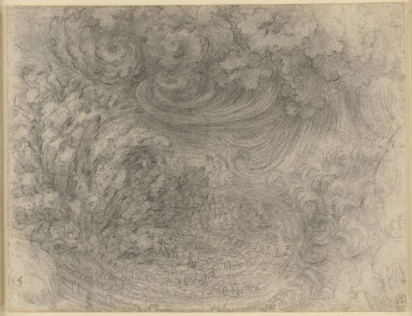 Deluge (1517-1518), from The Royal Collection, Windsor.