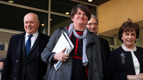 Arlene Foster, leader of the Democratic Unionist Party, has said "no" to Johnson's deal.