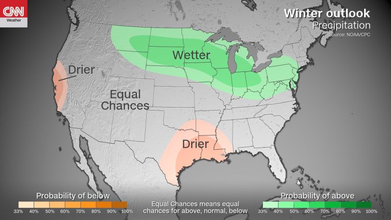 Winter Forecast: Much Of The United States Will Be Warmer Than Normal | CNN