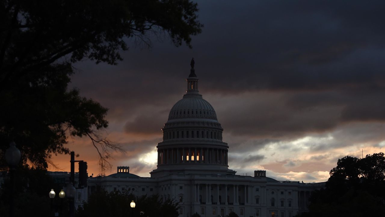 The US Capitol  is seen early in the morning on October 17, 2019 in Washington, DC. 