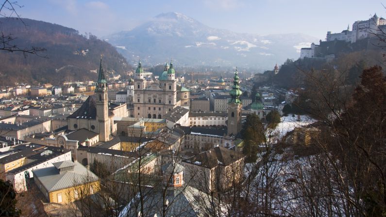 <strong>1. Salzburg, Austria:</strong> The birthplace of <a href="index.php?page=&url=https%3A%2F%2Fwww.salzburg.info%2Fen%2Fsalzburg%2Fcity-of-mozart" target="_blank" target="_blank">Wolfgang Amadeus Mozart </a>and the pre-war home of the family that inspired "The Sound of Music," the city will mark the centennial anniversary of the <a href="index.php?page=&url=https%3A%2F%2Fwww.salzburg.info%2Fen%2Fsalzburg%2Fsalzburg-festival" target="_blank" target="_blank">world-famous Salzburg Festival</a> in 2020.