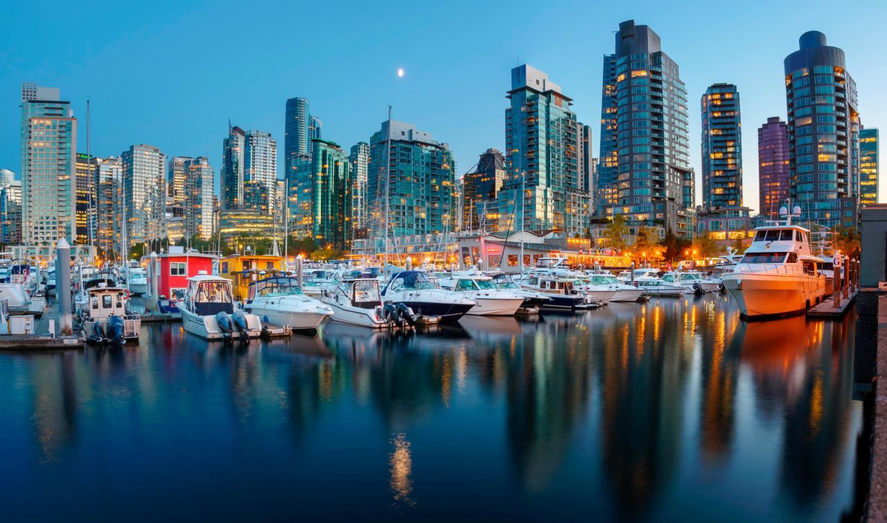 <strong>8. Vancouver, Canada: </strong>The city of Vancouver has cycling and walking trails, a lovely waterfront and a booming food and arts scene. It's also a short journey to hiking, skiing and other adventures in the mountains.