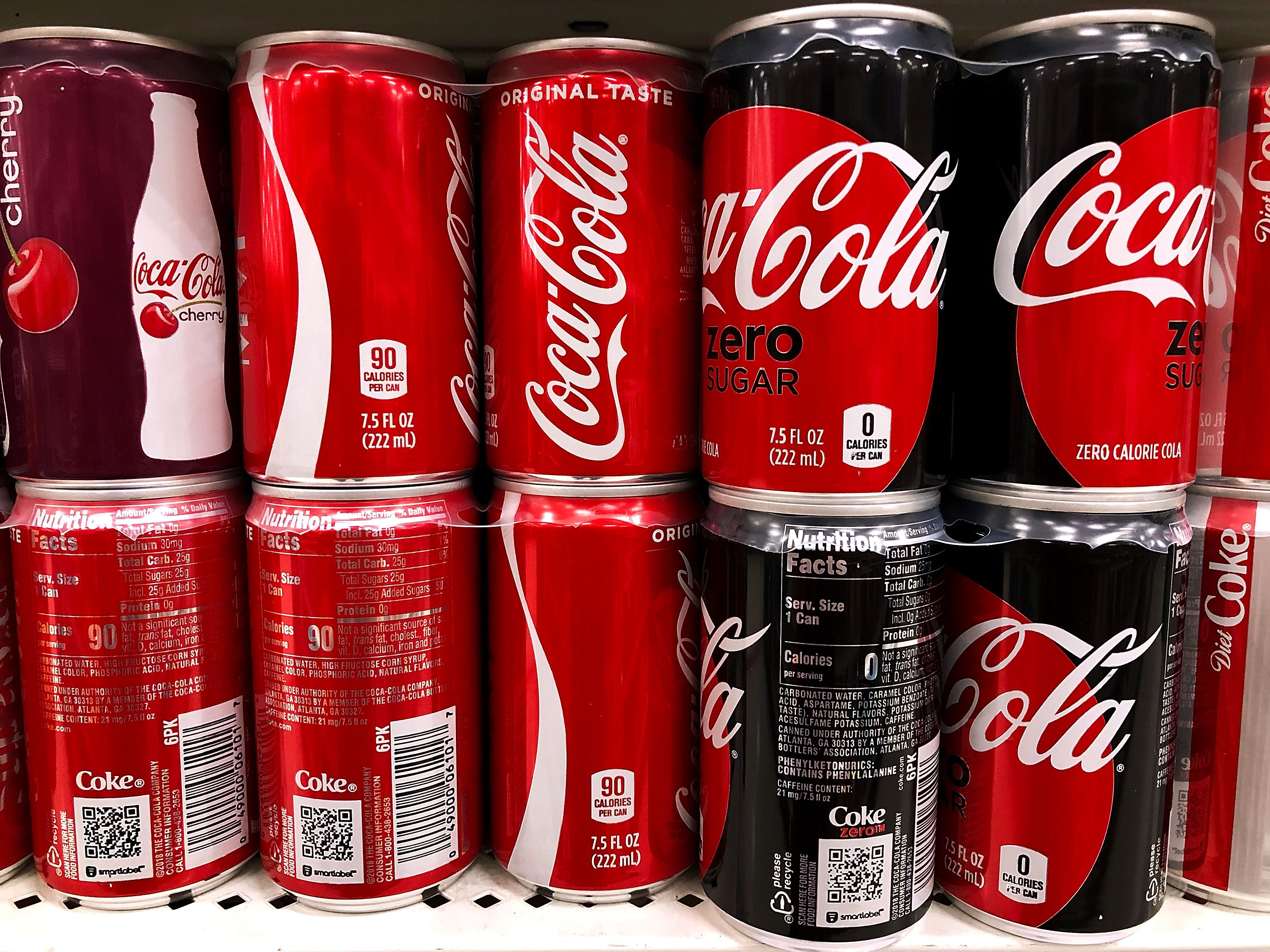 Small cans lead to big sales for Coca-Cola