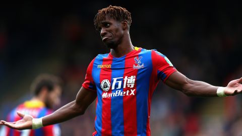 Wilfried Zaha of Crystal Palace has said he would consider walking off the field if subjected to racist abuse.