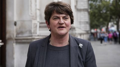 Arlene Foster, leader of the Democratic Unionist Party.
