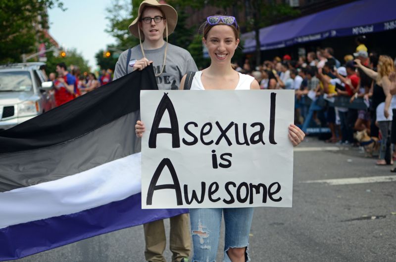 Asexuality isnt celibacy or abstinence photo
