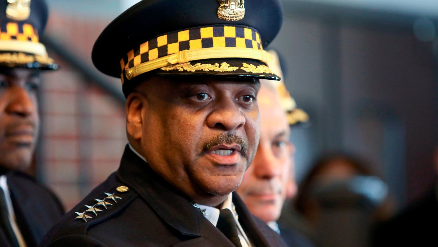 Chicago Police Superintendent Eddie Johnson FILE