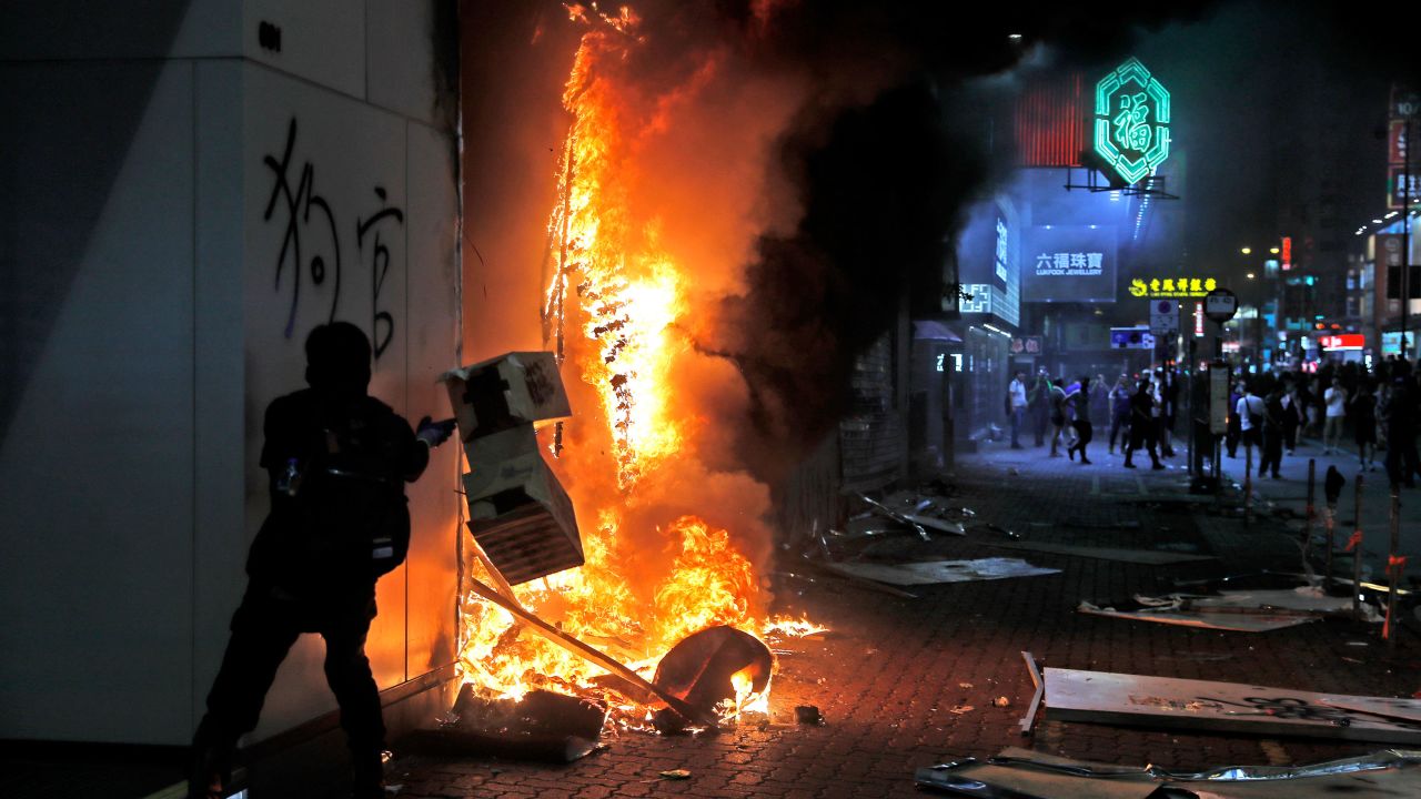 Hong Kong's district council election comes admist the city's biggest political storm in decades.