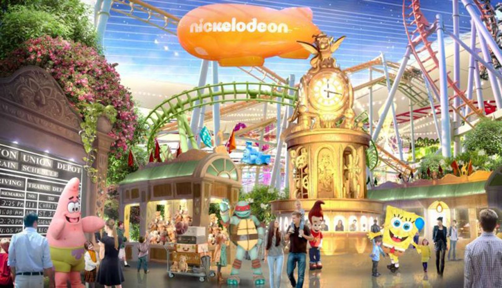 Exclusive first look: Nickelodeon Universe opens at NJ mega mall American  Dream