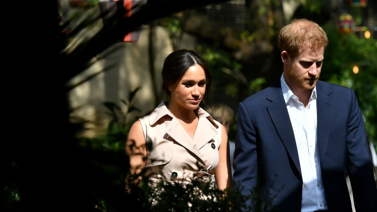 Harry and Meghan both admitted to finding life in the spotlight difficult. 