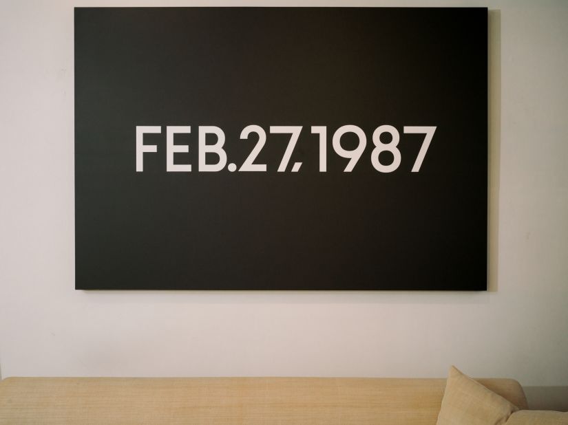 Feb. 27, 1987 (1987) by On Kawara.