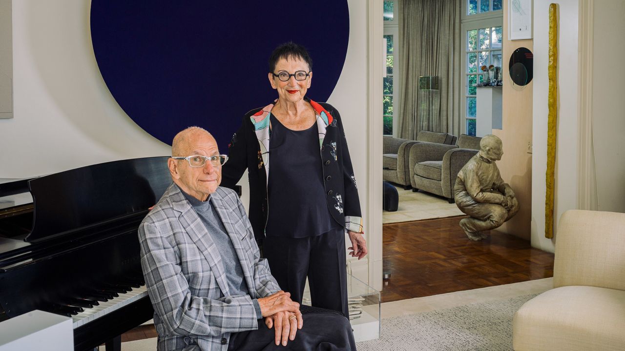 Aaron and Barbara Levine at their home in Washington, D.C. Scroll through the gallery to see more images of their collection.