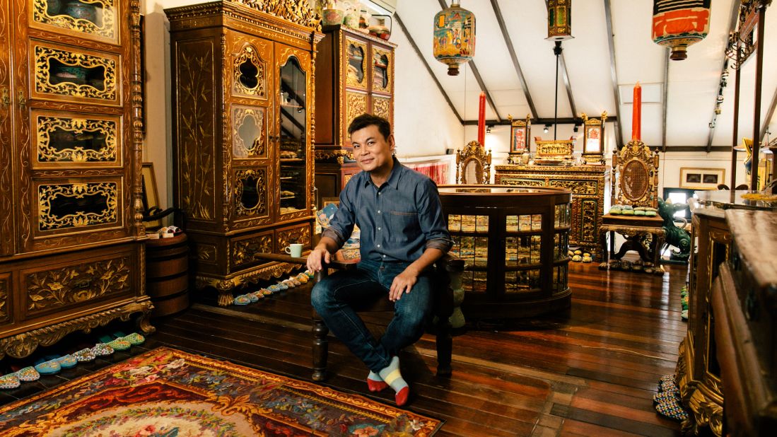Alvin Yapp is a collector and owner of the Intan, a Peranakan heritage museum in Singapore. Scroll through the gallery to see more images from its collection. 
