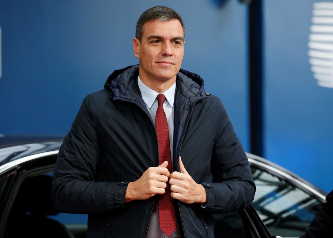 Acting Spanish Prime Minister Pedro Sanchez, pictured last month, has blamed opposition parties for the political deadlock.