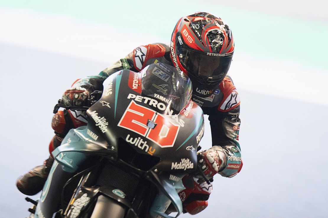 Fabio Quartararo wrapped up the Rookie of the Year competition. 