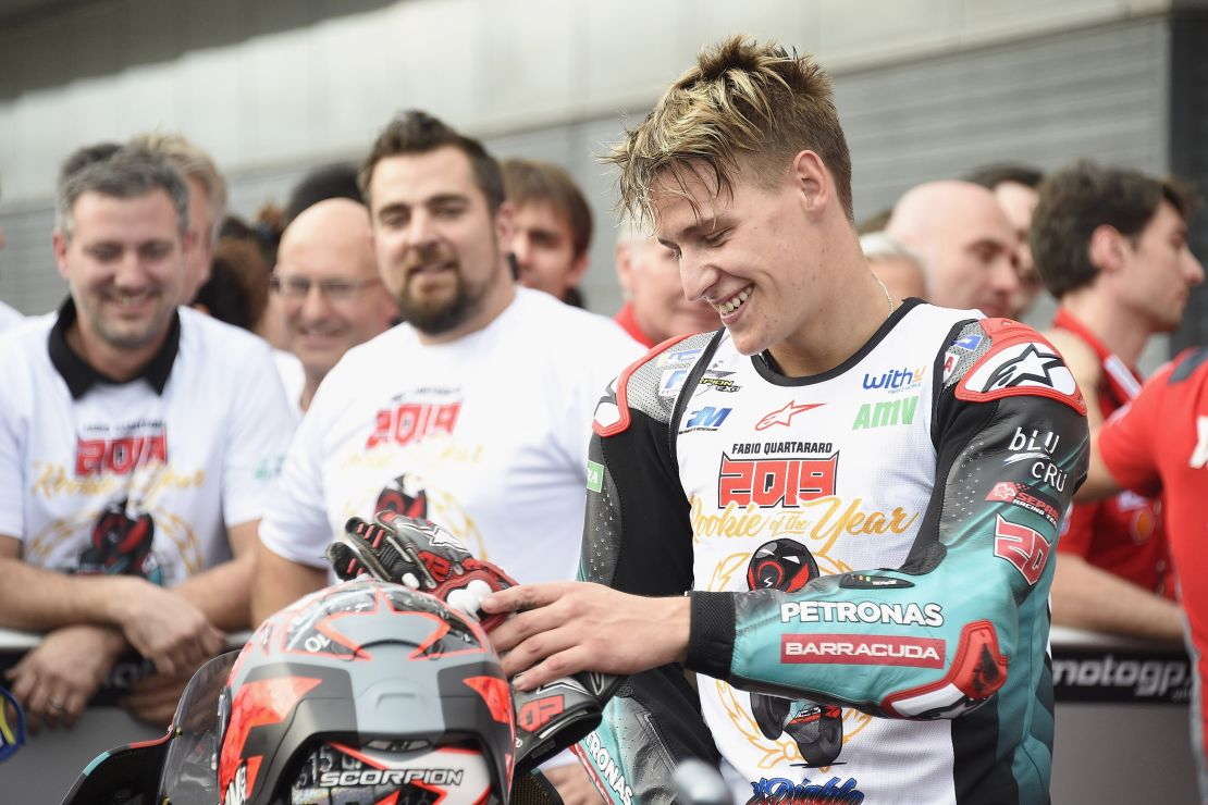 Quartararo is still only 20-years-old. 