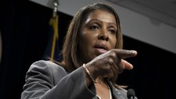 NEW YORK, NY - JUNE 11: New York Attorney General Letitia James speaks during a press conference, June 11, 2019 in New York City. James announced that New York, California, and seven other states have filed a lawsuit seeking to block the proposed merger between Sprint and T-Mobile. James said that the merger would deprive customers of the benefits of competition and potentially drive up prices for cellphone service. (Photo by Drew Angerer/Getty Images)