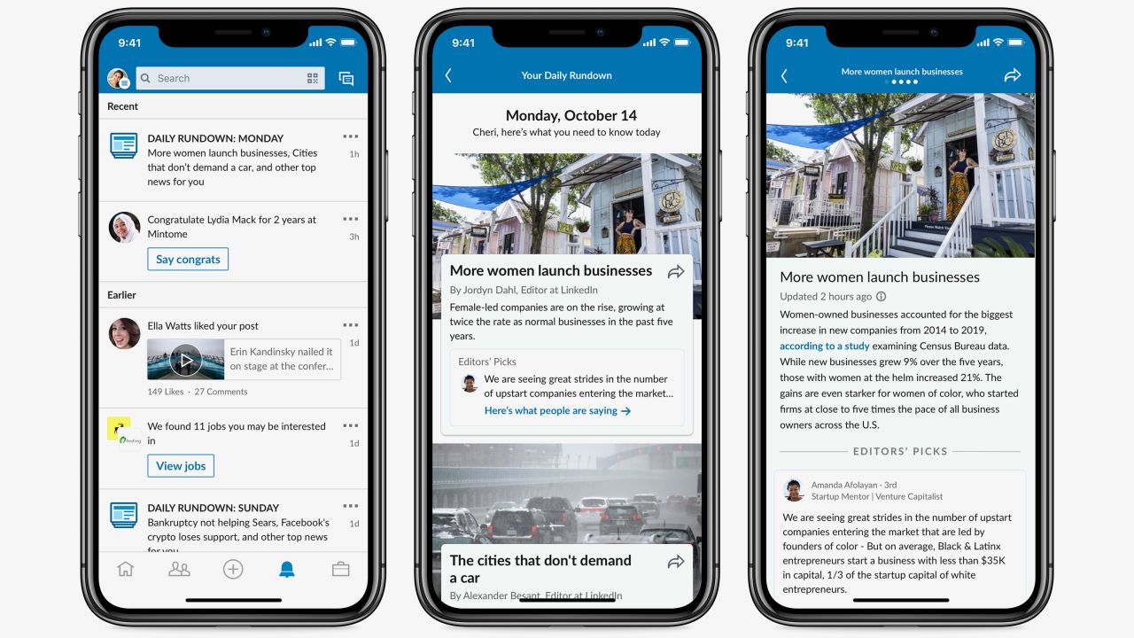LinkedIn's Daily Rundown