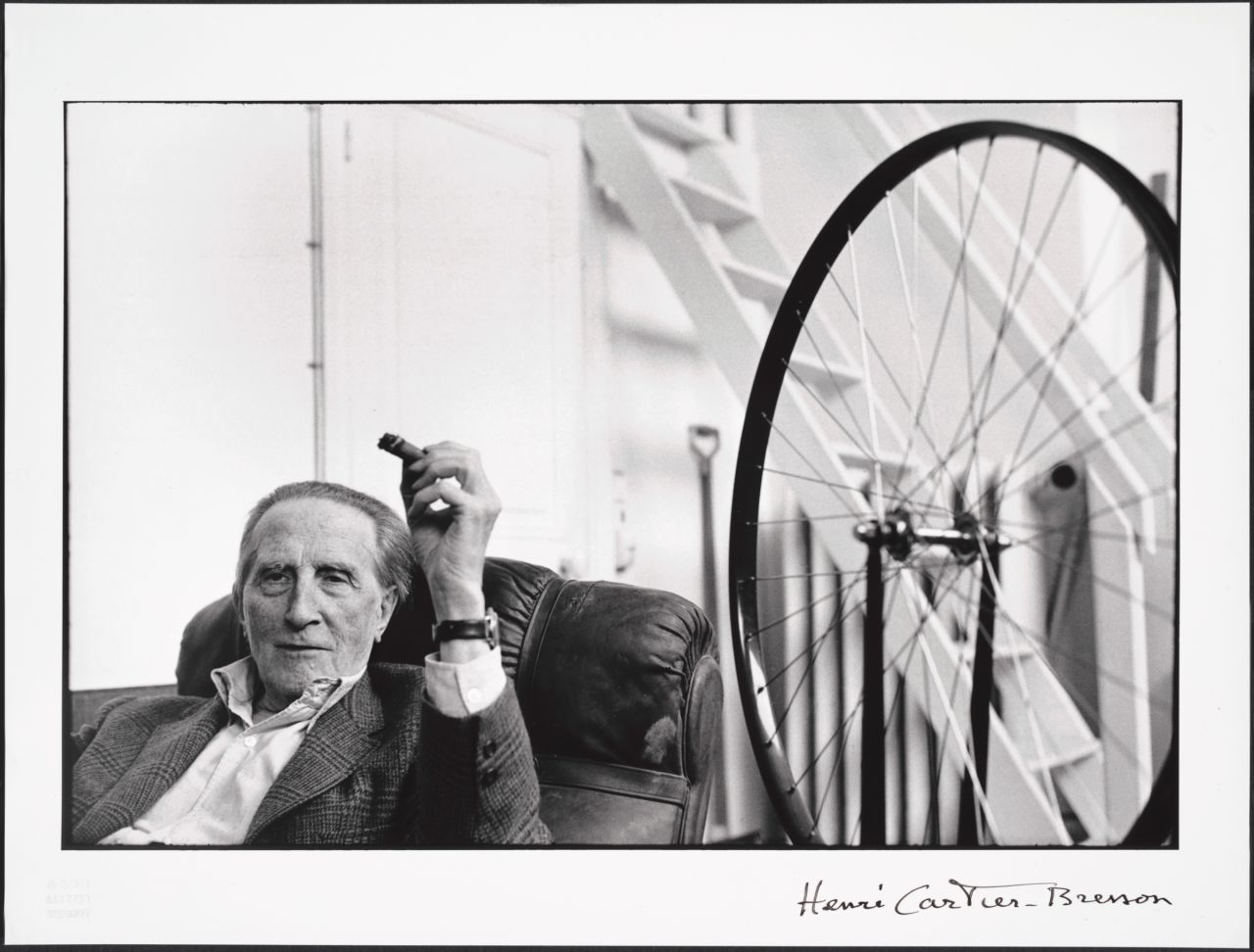 Marcel Duchamp in 1968 by Henri Cartier-Bresson