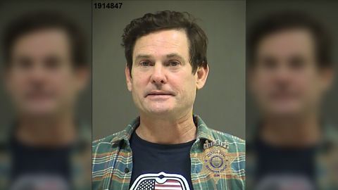 Henry Thomas's mugshot from his arrest in Oregon. 
