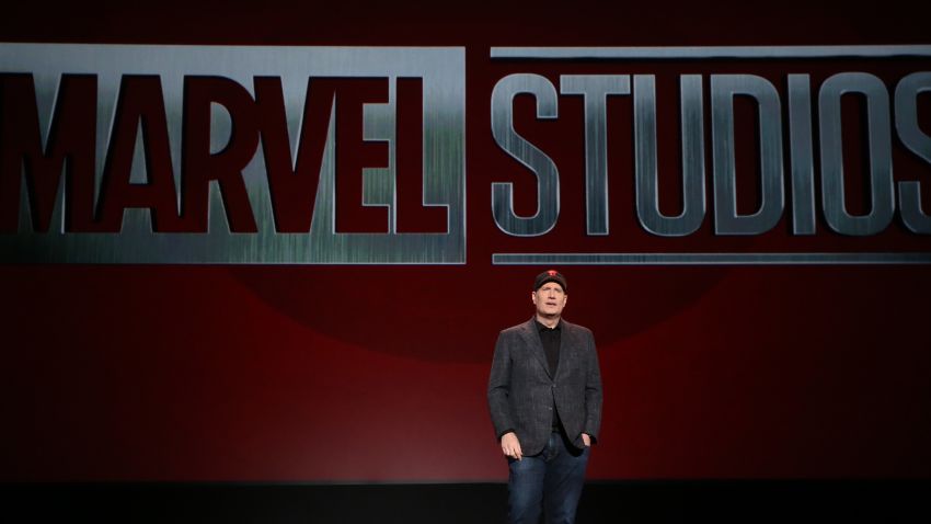 ANAHEIM, CALIFORNIA - AUGUST 24: President of Marvel Studios Kevin Feige took part today in the Walt Disney Studios presentation at Disney's D23 EXPO 2019 in Anaheim, Calif. (Photo by Jesse Grant/Getty Images for Disney)