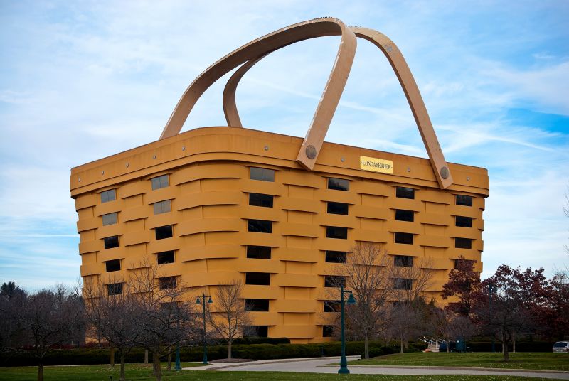 Longaberger basket store building