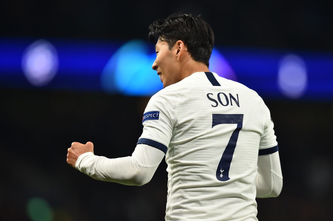 Son Heung-Min was the star of the first half with two goals.