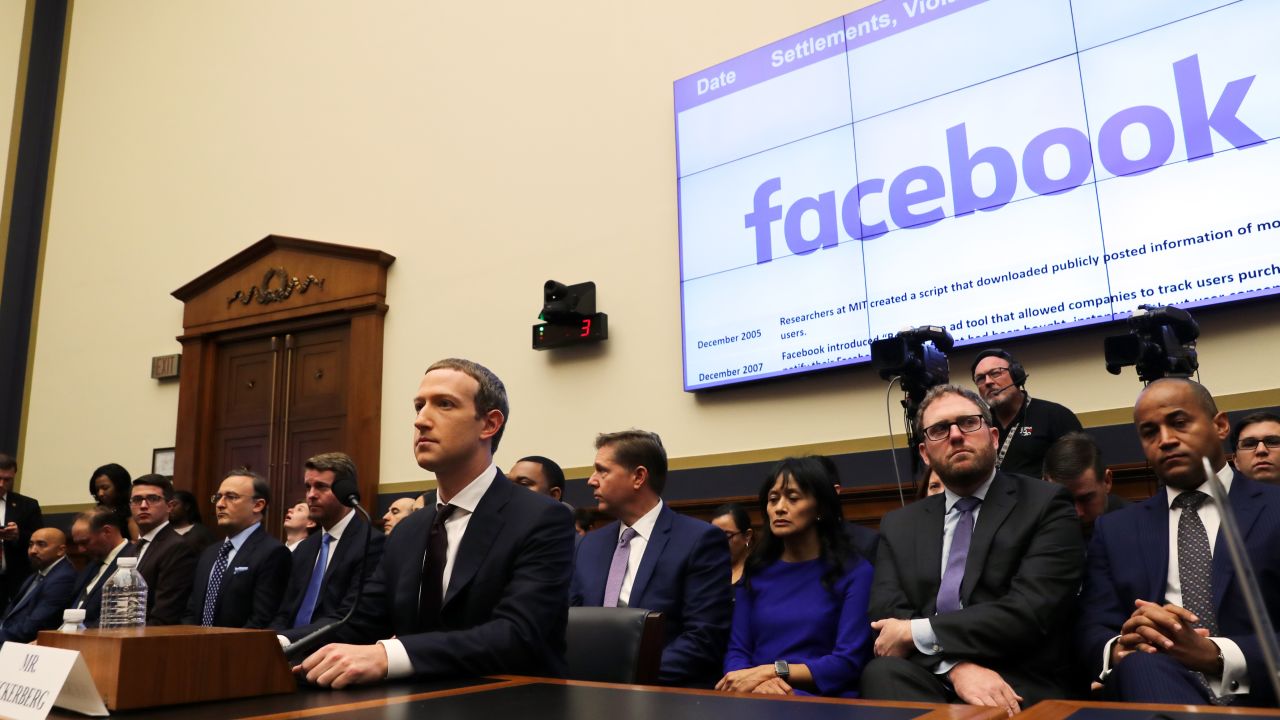 Facebook CEO Mark Zuckerberg, who testified before Congress in October, conceded that his company might not be the "ideal messenger" for Libra right now. (Chip Somodevilla/Getty Images)