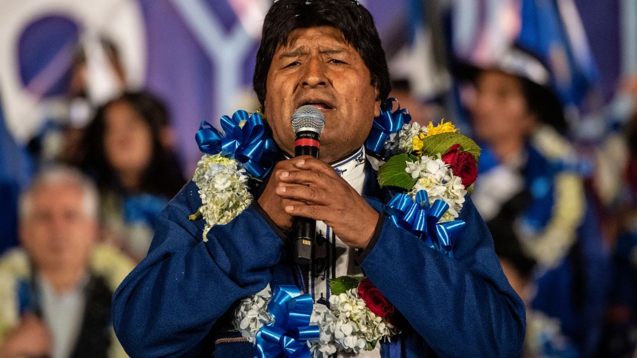 Bolivian President Evo Morales is seeking his fourth term in office.