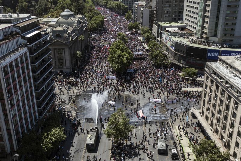 Chile Protests: Curfew Extended For Sixth Consecutive Day As Protests ...