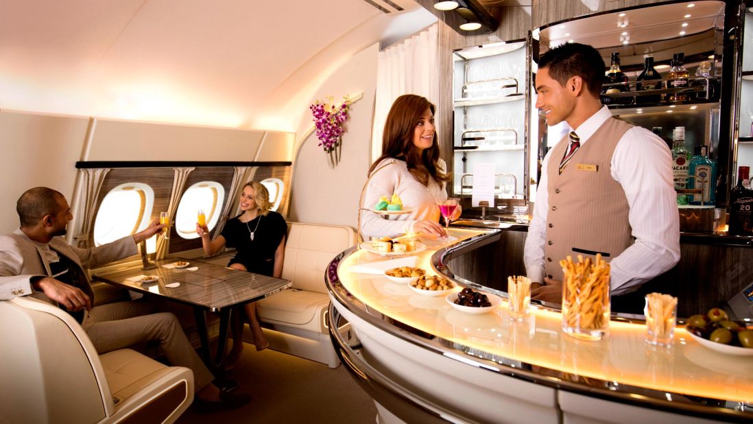 <strong>Emirates Airlines</strong>: The Dubai-based carrier has one of "the most highly regarded first-class products flying today," says Nick Ellis of The Points Guy.