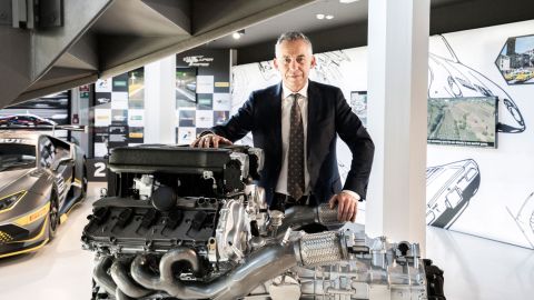 Maurizio Reggiani, Lamborghini's chief technical officer, doesn't think battery-driven supercars will perform at a high enough level.