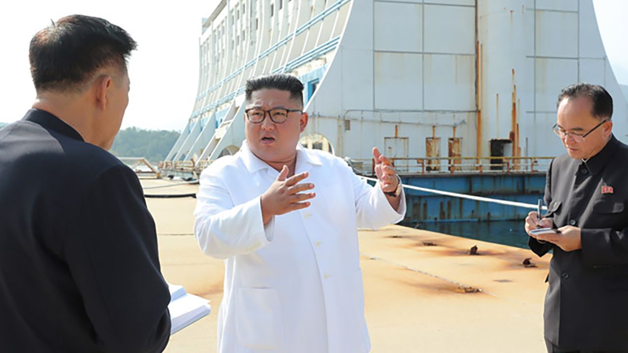 Handout photo from the KCNA, obtained by CNN Seoul Bureau