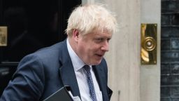 British Prime Minister Boris Johnson leaves 10 Downing Street for his second PMQs at the House of Commons since taking office in July on 23 October, 2019 in London, England. Yesterday, MPs approved the second reading of the European Union Withdrawal Agreement but rejected the government's fast-track Brexit bill timetable forcing Prime Minister Boris Johnson to pause the legislation process and wait for the EU's decision on granting an extension. (Photo by WIktor Szymanowicz/NurPhoto via Getty Images)