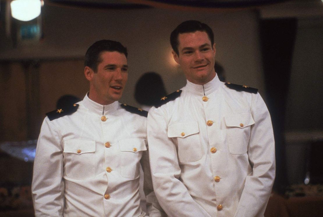 Richard Gere in "An Officer and a Gentleman."