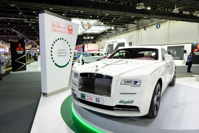 The police enjoy an even larger fleet of supercars, including this Rolls Royce Wraith.<br /><br />Billed as the most powerful car the prestigious company has ever produced, the Wraith has a top speed in excess of 150 mph and a price tag north of $320,000. 