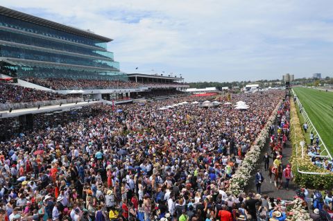 The Melbourne Cup never fails to attracts large crowds