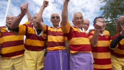 Rugby World Cup Japanese pensioners