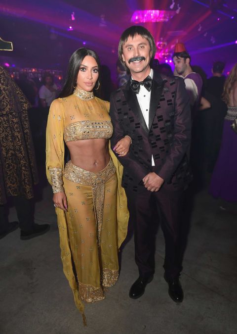 At the 2017 Casamigos Halloween Party, Kim Kardashian and Jonathan Cheban dressed as Cher and Sonny. 