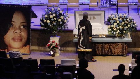 Atatiana Jefferson's funeral service was held at Concord Church in Dallas nearly two weeks after she was killed. 