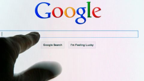 Google search engine opened on computer monitor at the home page ready for a search string to be typed into the blank search box. (Photo by: Education Images/Universal Images Group via Getty Images)