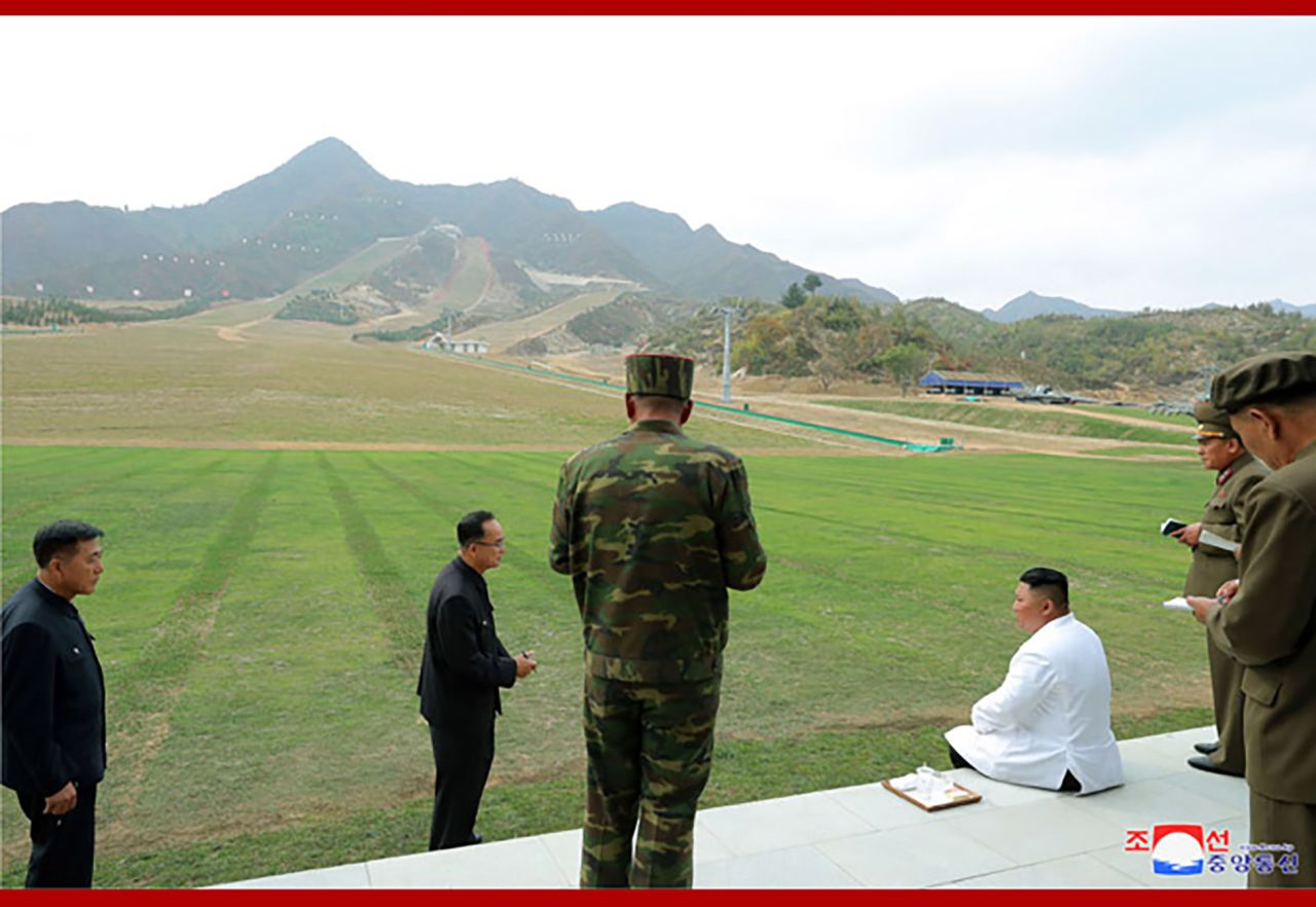 Kim Jong Un visits 'peculiar and absolutely perfect' North Korean spa ...