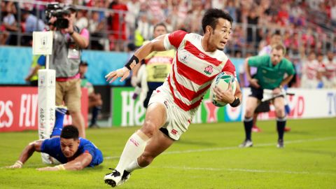 Kenki Fukuoka embodied Japan's spirit during the Rugby World Cup, playing a key role as the host nation progressed to the quarterfinals.