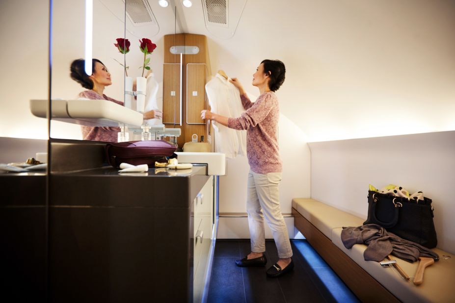 <strong>Lufthansa: </strong>At the Dutch carrier, premium passengers enjoy spacious quarters both in the lounge and in-flight.