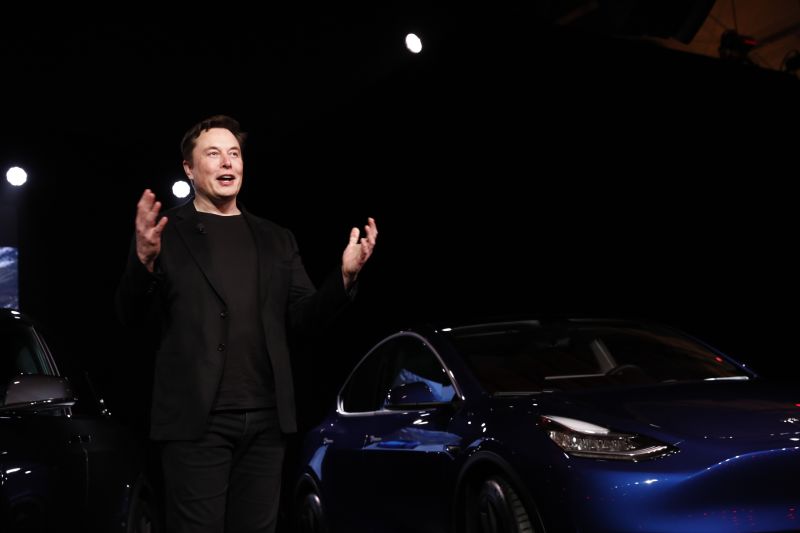 Tesla model y elon shop musk