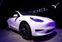 The Tesla Model Y, now due to be available next summer.